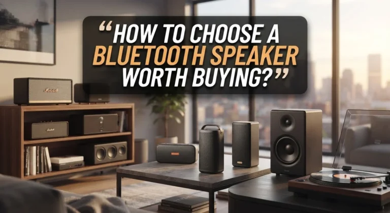How to Choose a Bluetooth Speaker Worth Buying?