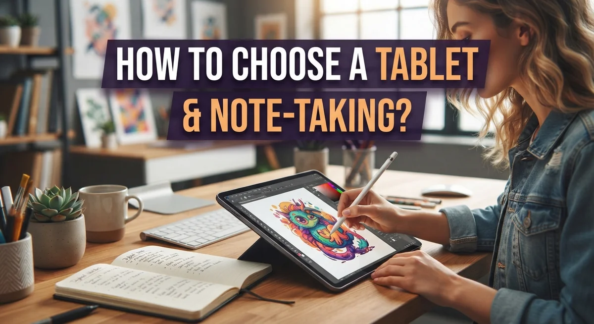 How to Choose a Tablet for Drawing and Note-Taking?