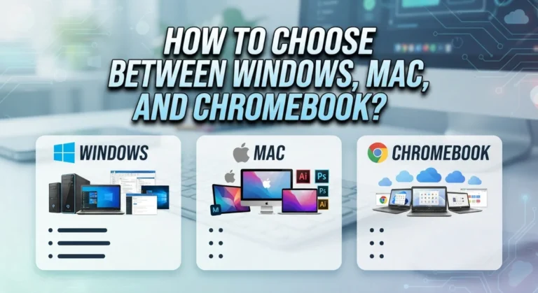 How to Choose Between Windows, Mac, and Chromebook