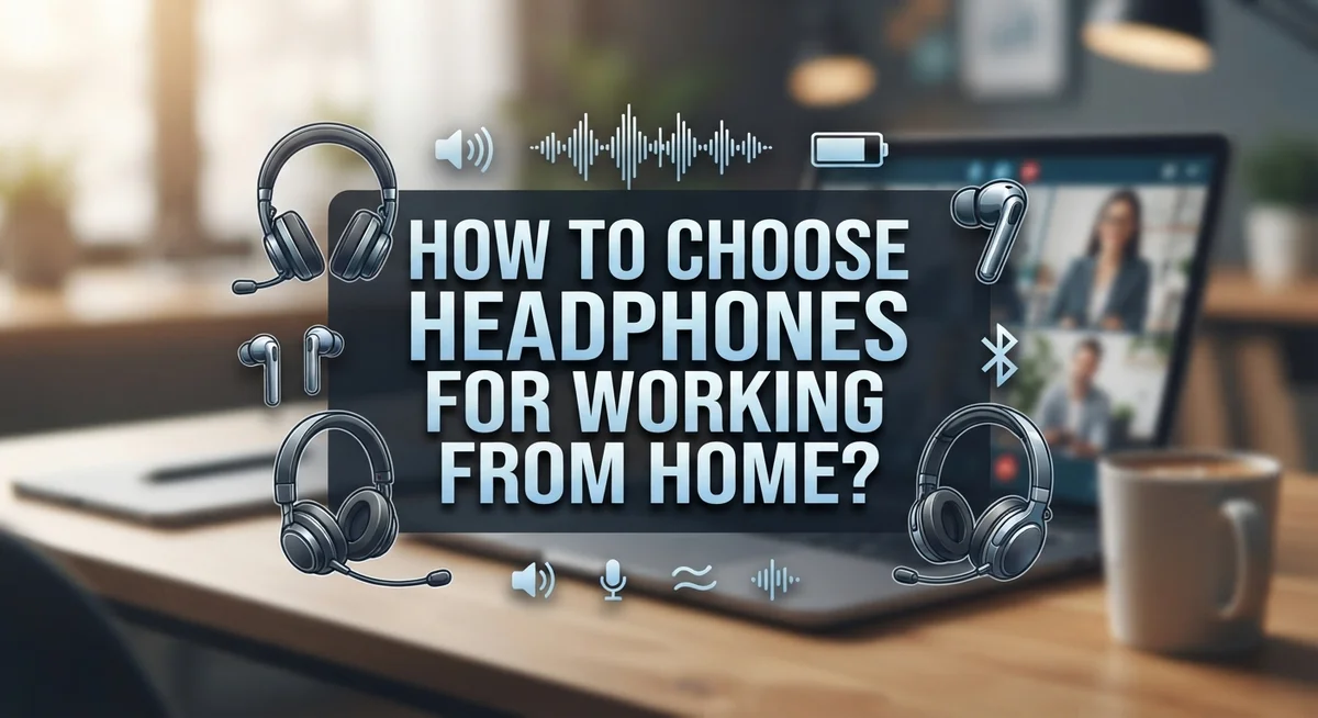 How to Choose Headphones for Working From Home?