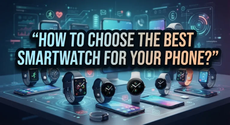 How to Choose the Best Smartwatch for Your Phone?