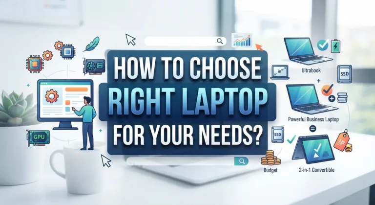 How to Choose the Right Laptop for Your Needs?