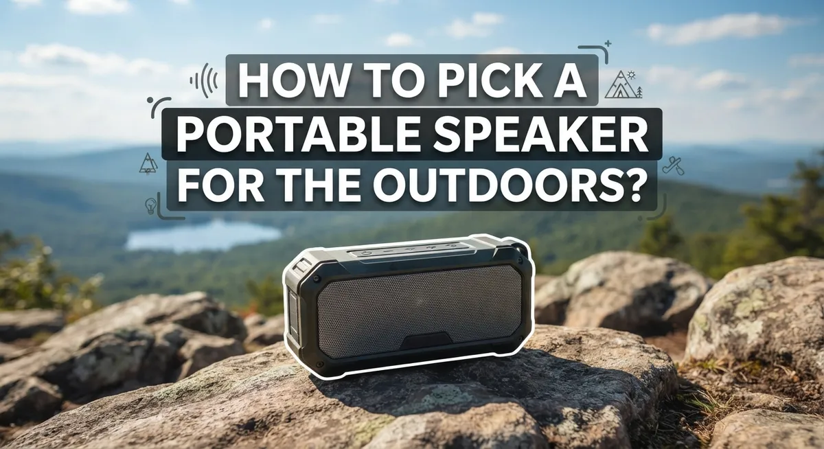 How to Pick a Portable Speaker for the Outdoors?